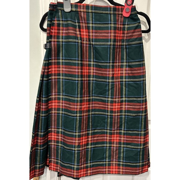 Hector Russel Tartan Kilt Scottish Traditional Handmade Pleated Schoolgirl - Picture 2 of 6